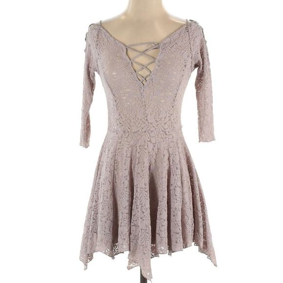 Free People Julia Juliette Lace Up Dress - Picture 2 of 9